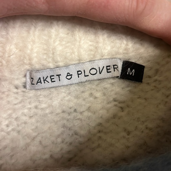 Zacket & Plover Alpaca and Wool Blend Sweater Sz M - Picture 5 of 9